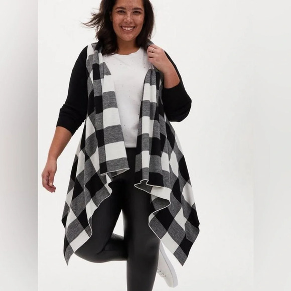 torrid Sweaters - Torrid • Cardigan Drape Front Sweater